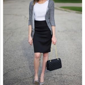 J Crew No 2 Wool Pencil Skirt